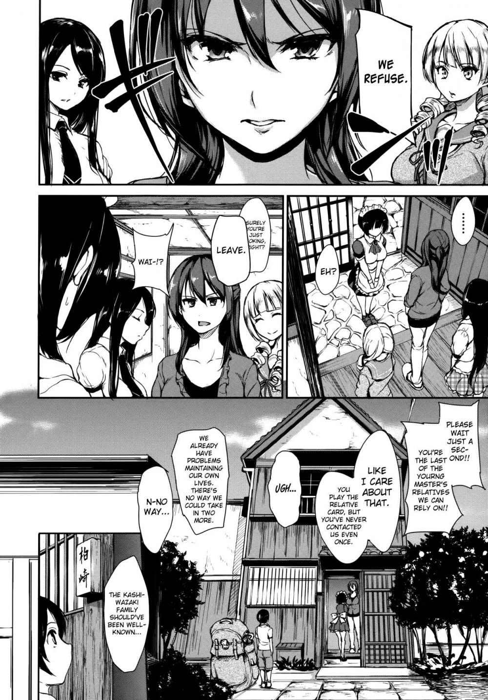 Hentai Manga Comic-At Home Harem FudeoroSisters-Chapter 3-8